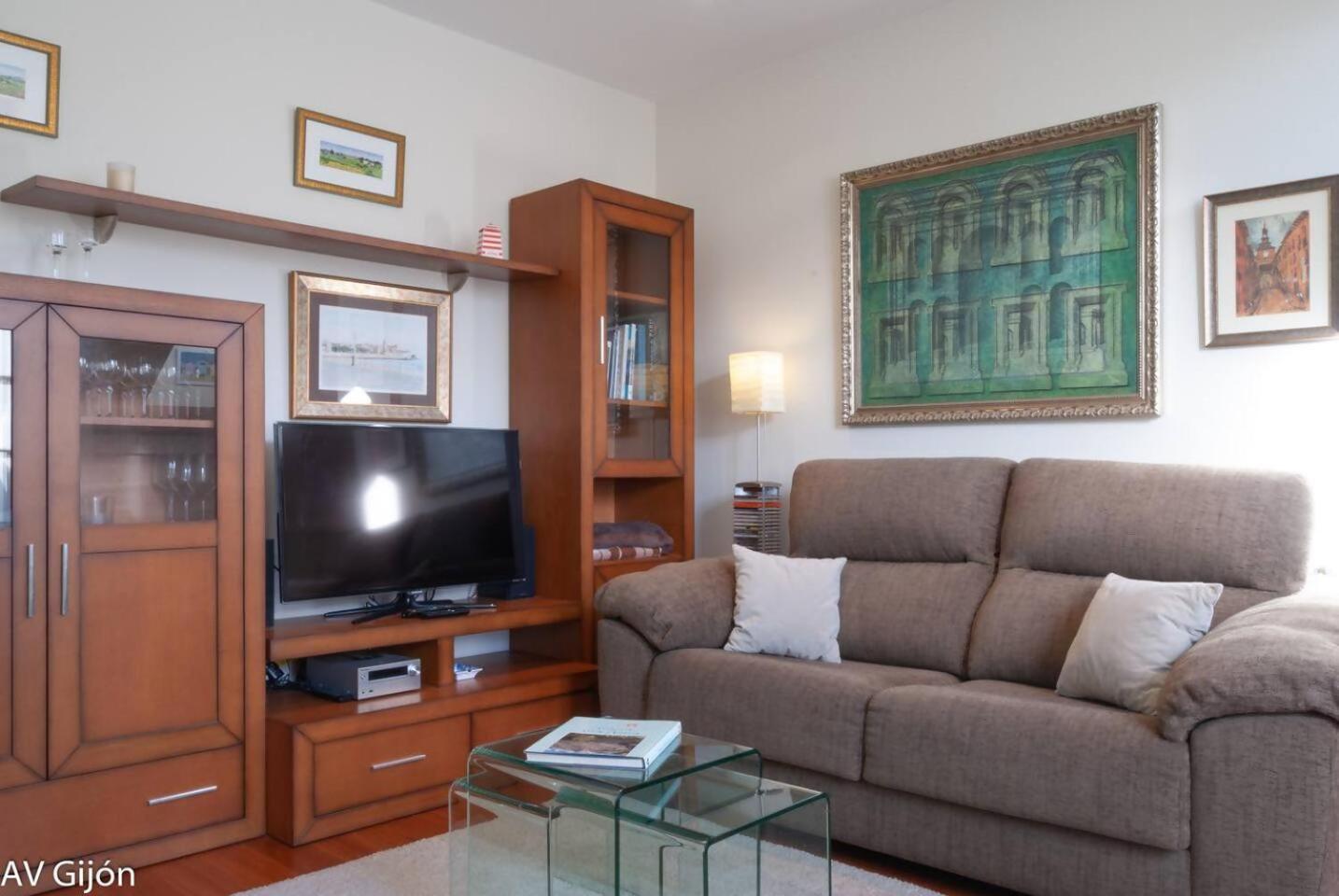 Ferienwohnung Av Gijon San Agustin 12 Exterior foto